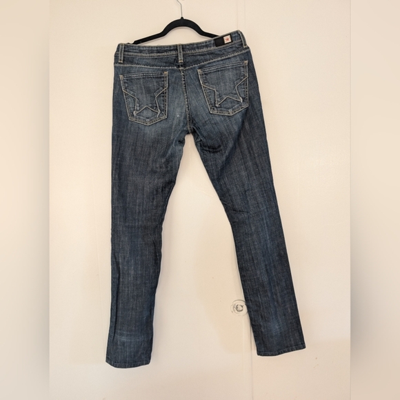🛍️4 For $15🛍️People's Liberation Blue Straight Leg Jeans - Picture 7 of 10